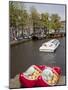 Souvenir Clogs and Canal, Amsterdam, Holland, Europe-Frank Fell-Mounted Photographic Print