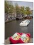 Souvenir Clogs and Canal, Amsterdam, Holland, Europe-Frank Fell-Mounted Photographic Print