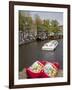 Souvenir Clogs and Canal, Amsterdam, Holland, Europe-Frank Fell-Framed Photographic Print