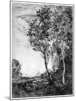 Souvenir D'Italie, C1815-1865-Jean-Baptiste-Camille Corot-Mounted Giclee Print