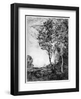 Souvenir D'Italie, C1815-1865-Jean-Baptiste-Camille Corot-Framed Giclee Print