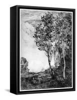 Souvenir D'Italie, C1815-1865-Jean-Baptiste-Camille Corot-Framed Stretched Canvas