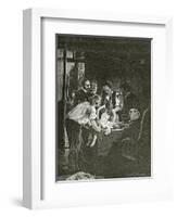 Souvenir De La Nuit Du 4, 19th Century-Henri Gervex-Framed Giclee Print