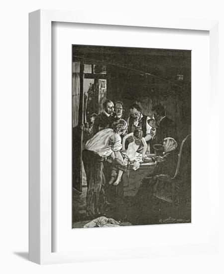 Souvenir De La Nuit Du 4, 19th Century-Henri Gervex-Framed Giclee Print