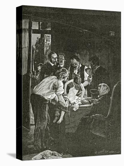 Souvenir De La Nuit Du 4, 19th Century-Henri Gervex-Stretched Canvas