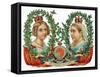 Souvenir for Queen Victoria's Golden Jubilee, 1887-null-Framed Stretched Canvas