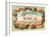 Souvenir from Aptos, California-null-Framed Art Print