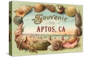 Souvenir from Aptos, California-null-Stretched Canvas