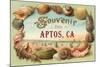 Souvenir from Aptos, California-null-Mounted Art Print