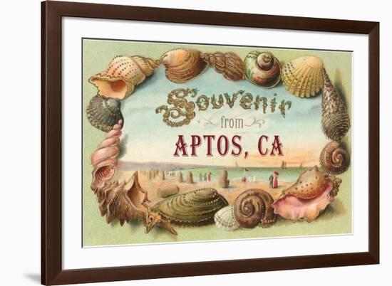 Souvenir from Aptos, California-null-Framed Art Print