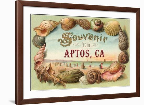 Souvenir from Aptos, California-null-Framed Art Print