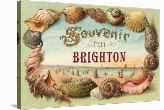 Souvenir from Brighton, England-null-Stretched Canvas