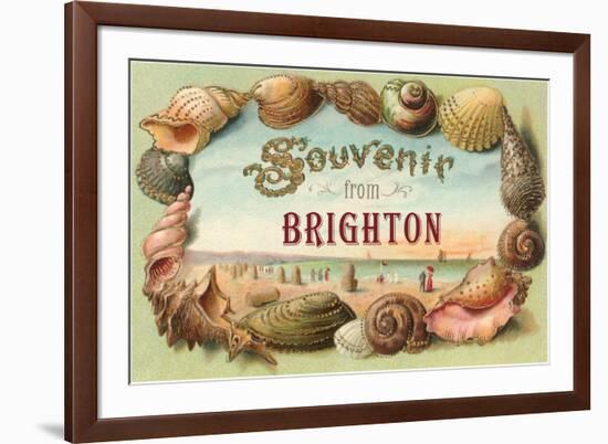 Souvenir from Brighton, England-null-Framed Art Print