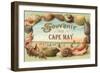 Souvenir from Cape May, New Jersey-null-Framed Art Print