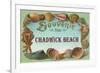 Souvenir from Chadwick Beach, New Jersey-null-Framed Premium Giclee Print