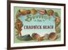 Souvenir from Chadwick Beach, New Jersey-null-Framed Premium Giclee Print