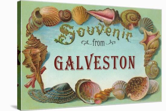 Souvenir from Galveston, Texas-null-Stretched Canvas