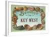 Souvenir from Key West, Florida-null-Framed Art Print