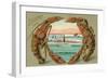 Souvenir from ... Lobsters-null-Framed Art Print