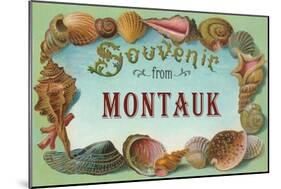 Souvenir from Montauk, Long Island, New York-null-Mounted Art Print