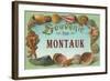 Souvenir from Montauk, Long Island, New York-null-Framed Art Print