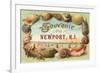 Souvenir from Newport, Rhode Island-null-Framed Premium Giclee Print