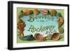 Souvenir from Rockaway Beach, Long Island, New York-null-Framed Art Print