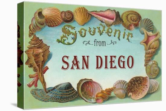 Souvenir from San Diego, California-null-Stretched Canvas