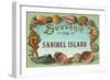 Souvenir from Sanibel Island-null-Framed Art Print