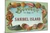 Souvenir from Sanibel Island-null-Mounted Art Print