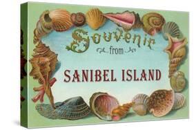 Souvenir from Sanibel Island-null-Stretched Canvas