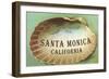 Souvenir from Santa Monica, California-null-Framed Art Print