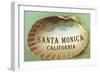 Souvenir from Santa Monica, California-null-Framed Art Print