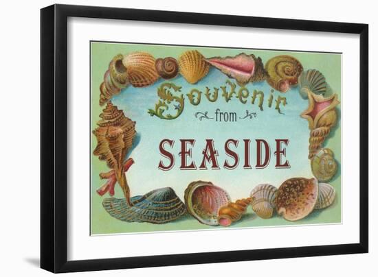 Souvenir from Seaside, Oregon-null-Framed Art Print