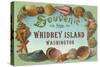 Souvenir from Whidbey Island, Washington-null-Stretched Canvas
