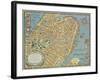 Souvenir Map of Boston-David Pollack-Framed Giclee Print