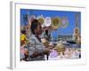 Souvenir Market Stall, Barbados, Caribbean, West Indies-Sylvain Grandadam-Framed Photographic Print