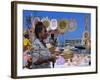 Souvenir Market Stall, Barbados, Caribbean, West Indies-Sylvain Grandadam-Framed Photographic Print