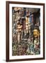 Souvenir Masks, Bhaktapur, Kathmandu Valley, Nepal, Asia-Ian Trower-Framed Photographic Print