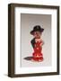 Souvenir miniature figurines of Spanish dancer, Madrid, Spain-null-Framed Photographic Print