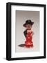 Souvenir miniature figurines of Spanish dancer, Madrid, Spain-null-Framed Photographic Print