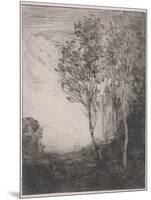 Souvenir of Italy (Souvenir D'italie), 1866 (Etching)-Jean Baptiste Camille Corot-Mounted Giclee Print