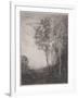 Souvenir of Italy (Souvenir D'italie), 1866 (Etching)-Jean Baptiste Camille Corot-Framed Giclee Print