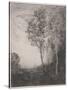 Souvenir of Italy (Souvenir D'italie), 1866 (Etching)-Jean Baptiste Camille Corot-Stretched Canvas