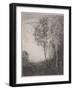 Souvenir of Italy (Souvenir D'italie), 1866 (Etching)-Jean Baptiste Camille Corot-Framed Giclee Print