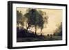 Souvenir of Italy-Jean-Baptiste-Camille Corot-Framed Giclee Print