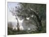 Souvenir of Montefontaine, 1864-Jean-Baptiste-Camille Corot-Framed Giclee Print