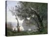 Souvenir of Montefontaine, 1864-Jean-Baptiste-Camille Corot-Stretched Canvas