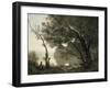 Souvenir of Morte Fontaine-Jean-Baptiste-Camille Corot-Framed Giclee Print