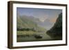 Souvenir of Savoy; Sunrise in the Mountains-Josephine Bowes-Framed Giclee Print